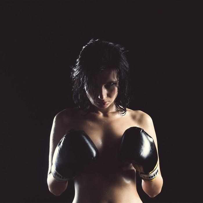 бокс женщина