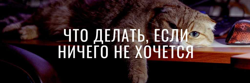 Как преодолеть апатию | Что делать, если ничего не хочется